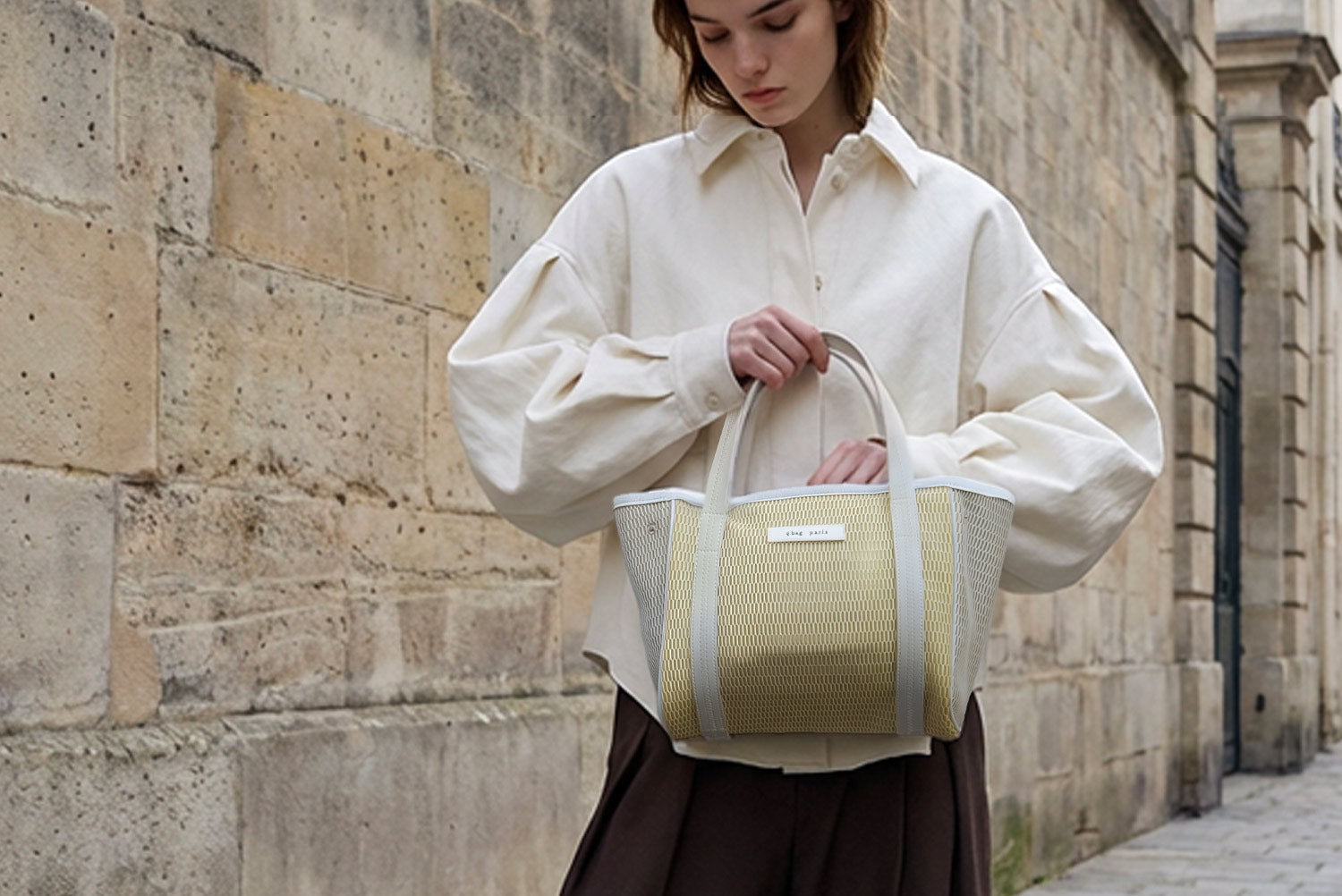 q bagができるまで#030《nest zip S (ネスト ジップ エス)》