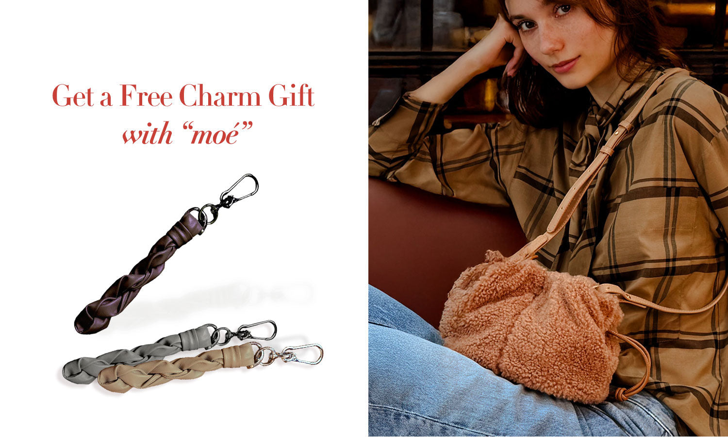 charm GIFT with ”moé”