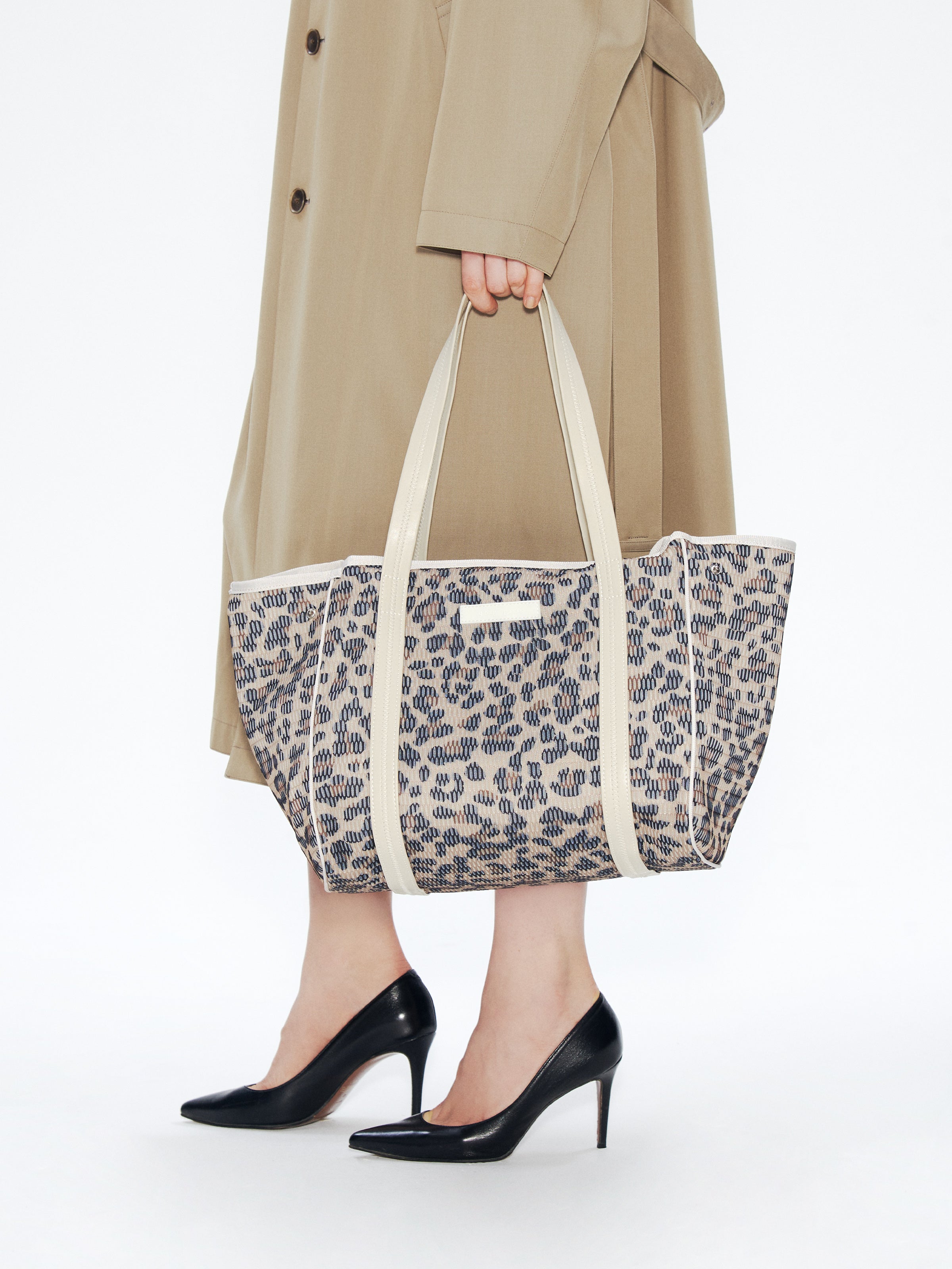 【IENA × q bag paris 別注デザイン】nest zip M