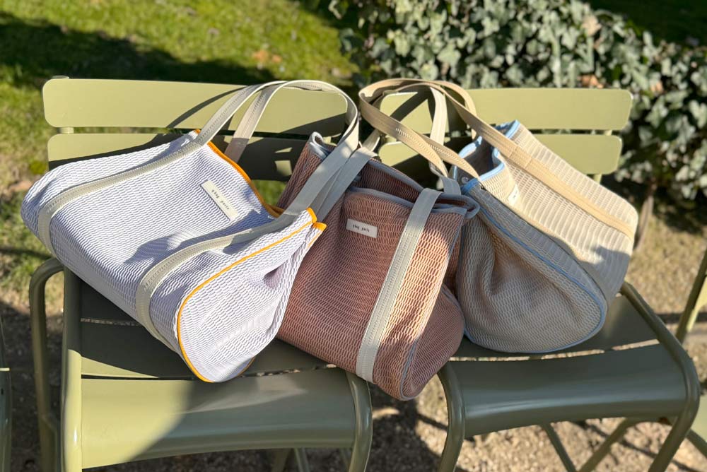 q bagができるまで#016《nest zip M(ネスト ジップ エム)》