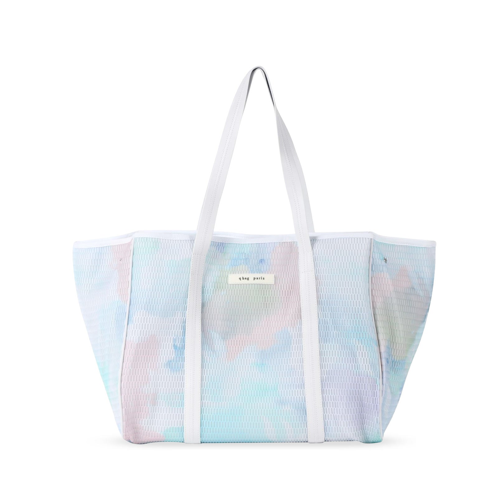 【ほぼ未使用】qbagネストN゜ラルク サンライズ（sunrise） q bag paris nest l'arc 華やかなプリントデザイン