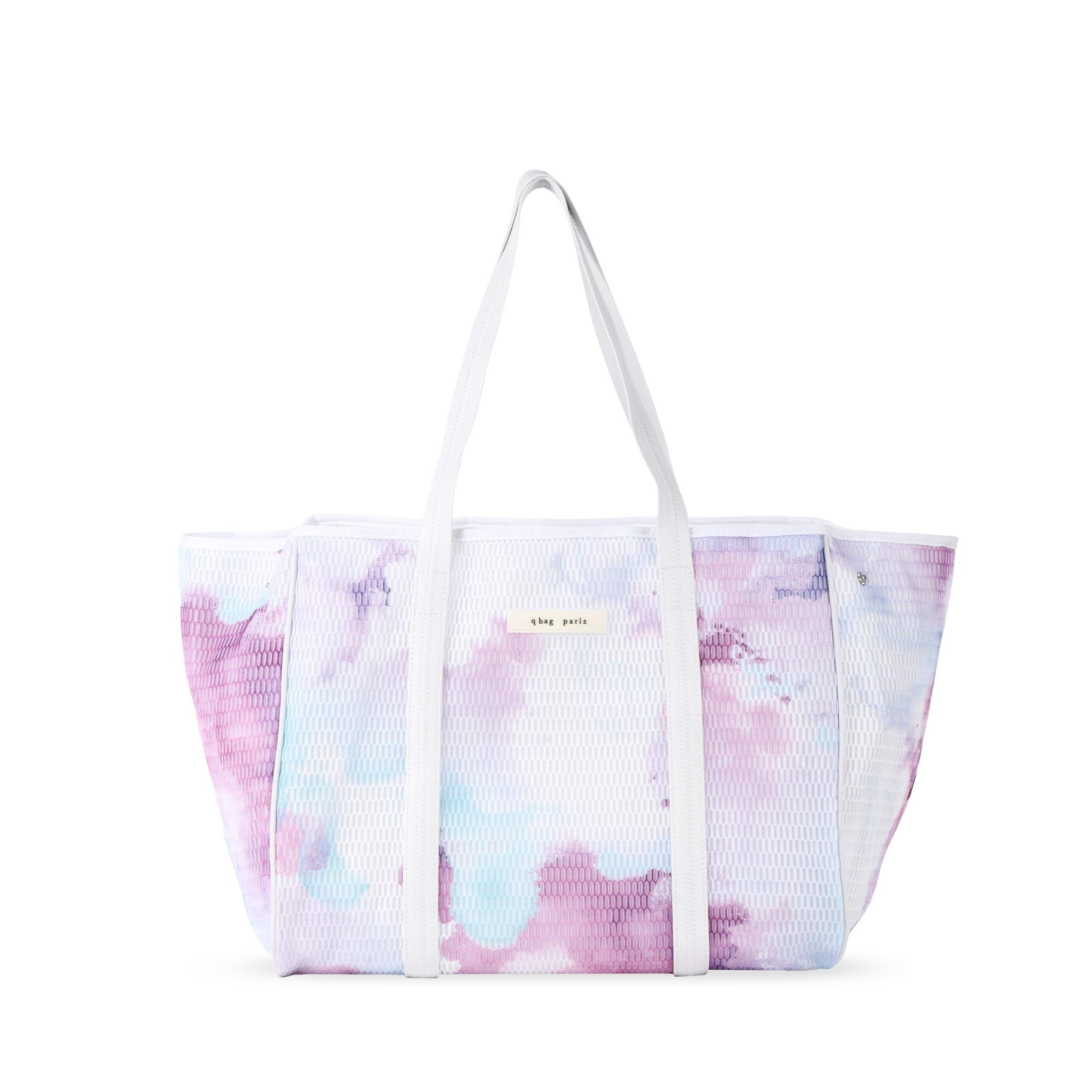 qbag paris nest n°1 q bag paris nest l'arc 華やかなプリントデザイン