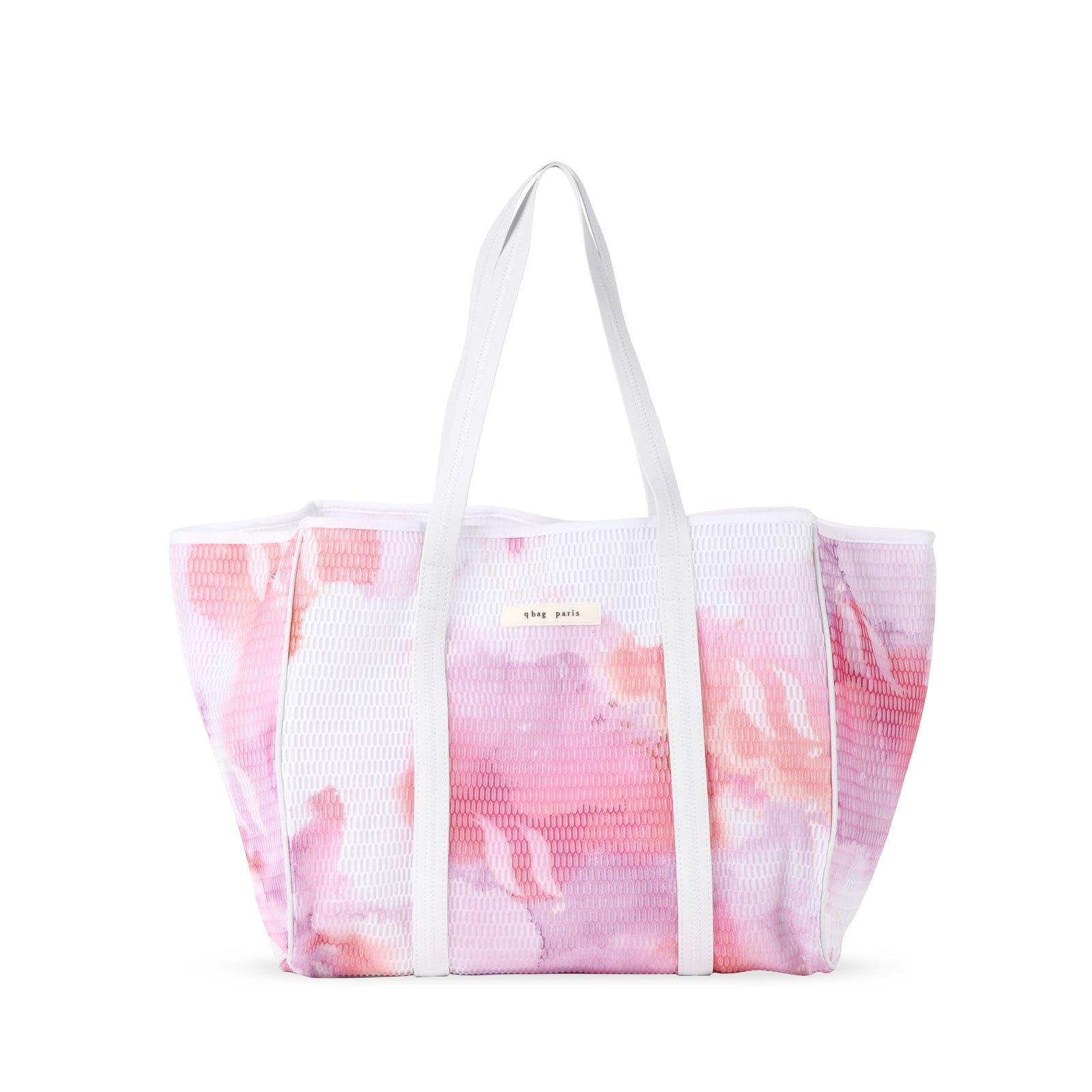 q bag paris nest l'arc 華やかなプリントデザイン