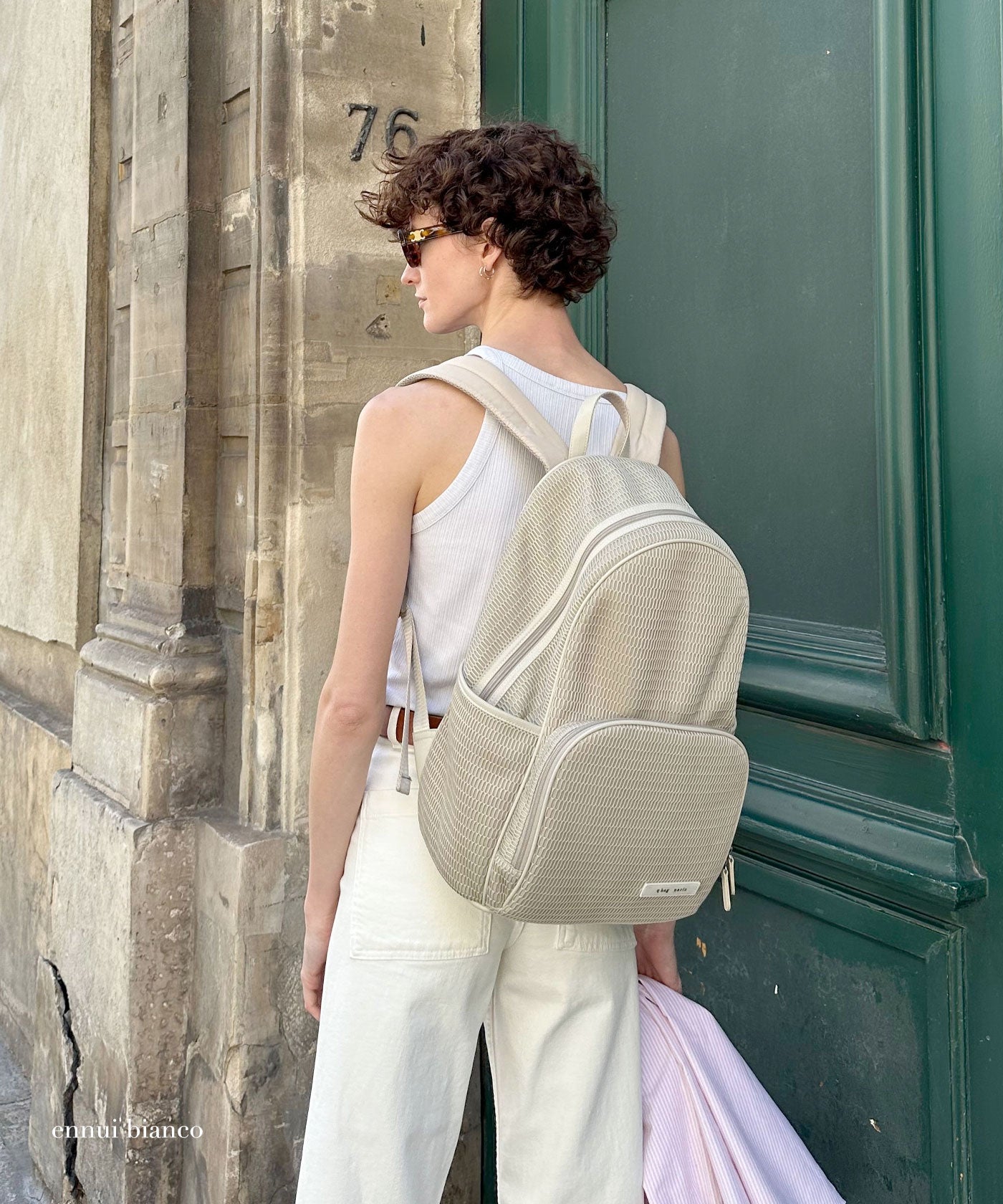 qagparis【美品】ネストルーブル / ペアレンツリュック マザーズ q bag paris nest louvre parents (ルーブル ペアレンツ) オリジナル