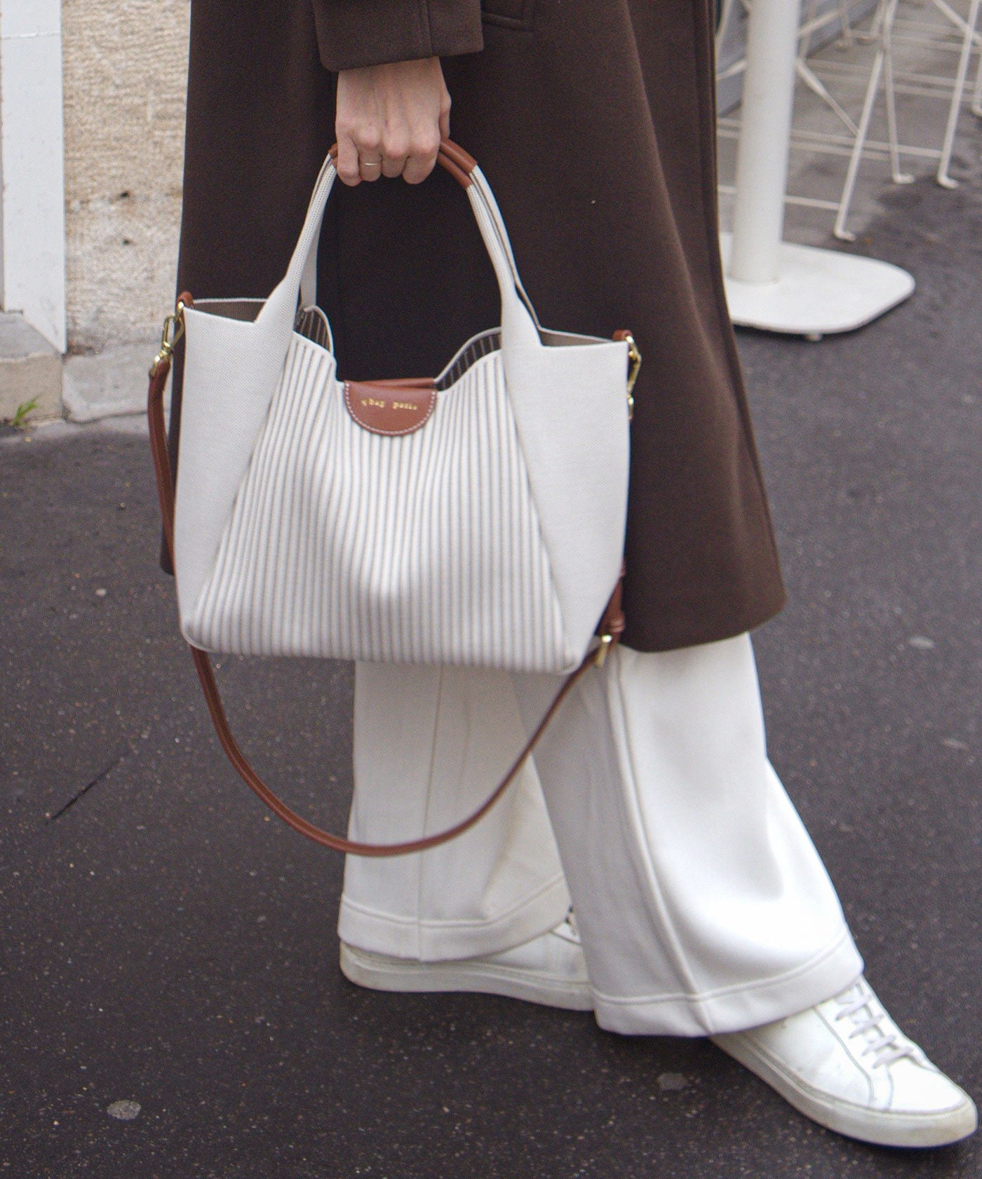 q bag parisトリコット コロネット [新素材ニット バッグ]