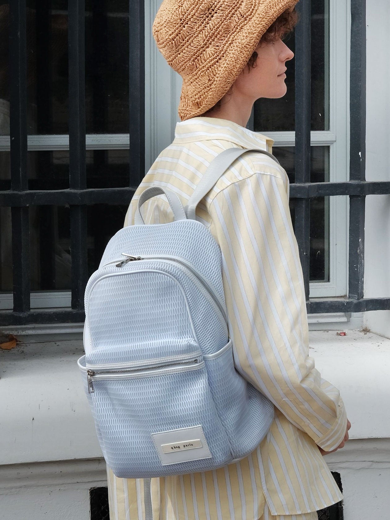 q bag paris nest louvre ルーブル　マザーズバッグ nest louvre （ネスト ルーブル） | バックパック（リュックサック