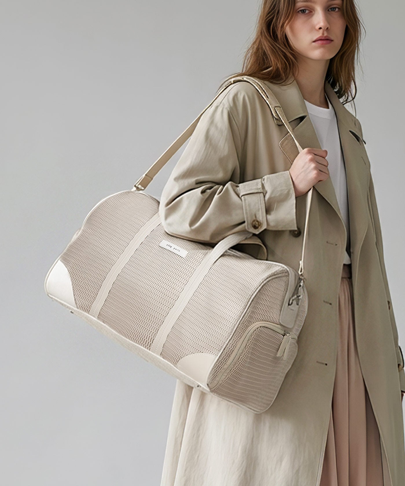 nest enorme(エノルメ) ボストンバッグ q bag paris 公式ショップ