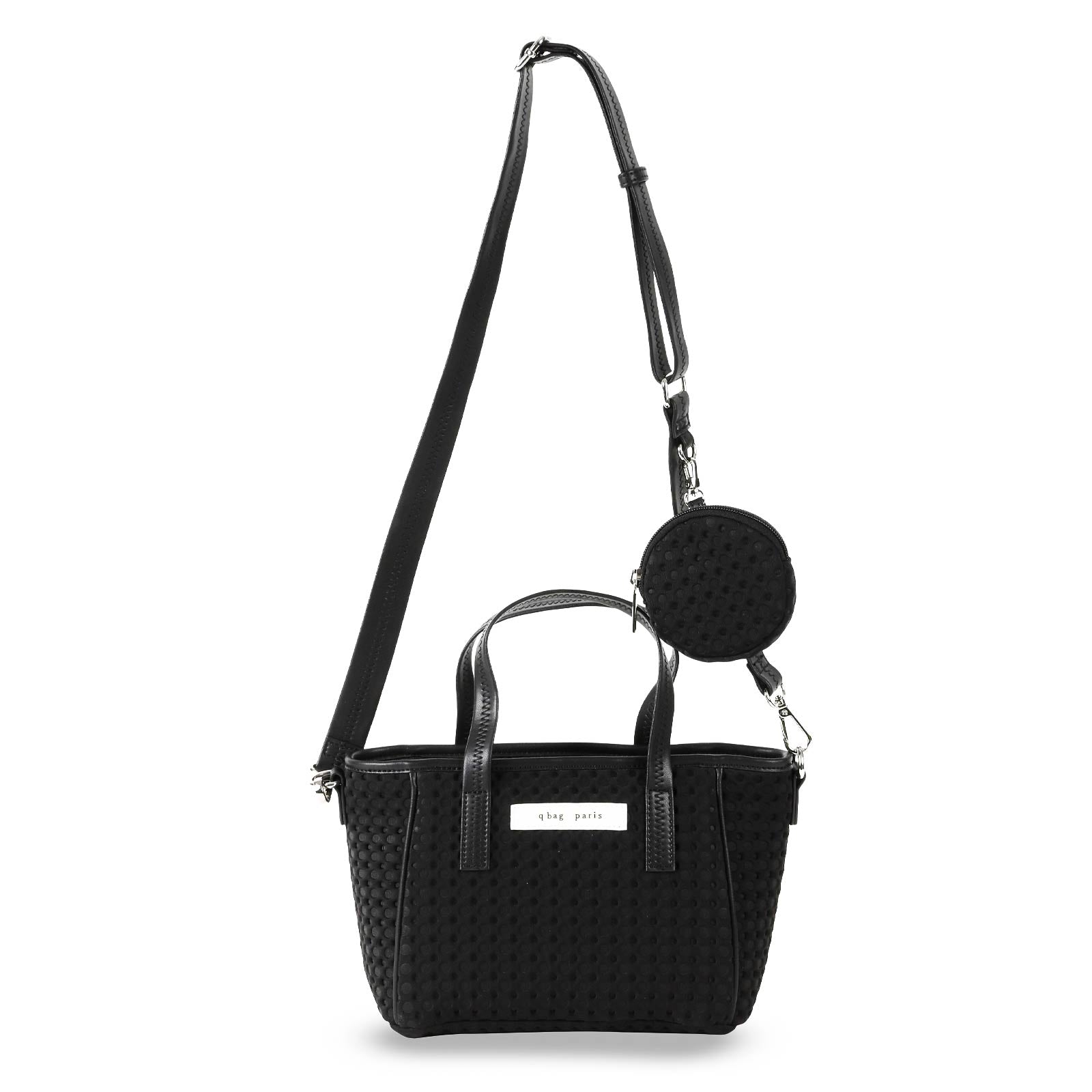 インスタ話題パリ発 q bag paris bubble バブル 新素材ハンドバッグ
