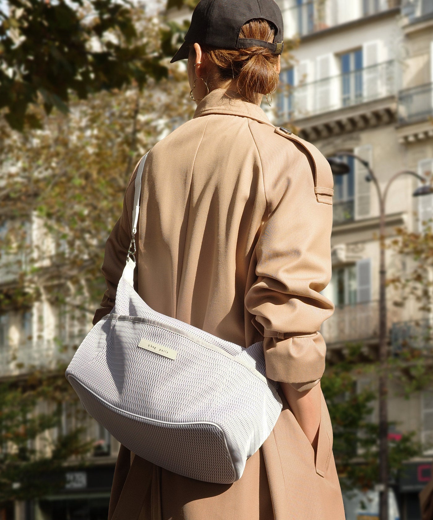 qbag esprit  エスプリ　ペールベージュ　マザーズバック　キューバック qbag esprit エスプリ ペールベージュ マザーズバック キュー