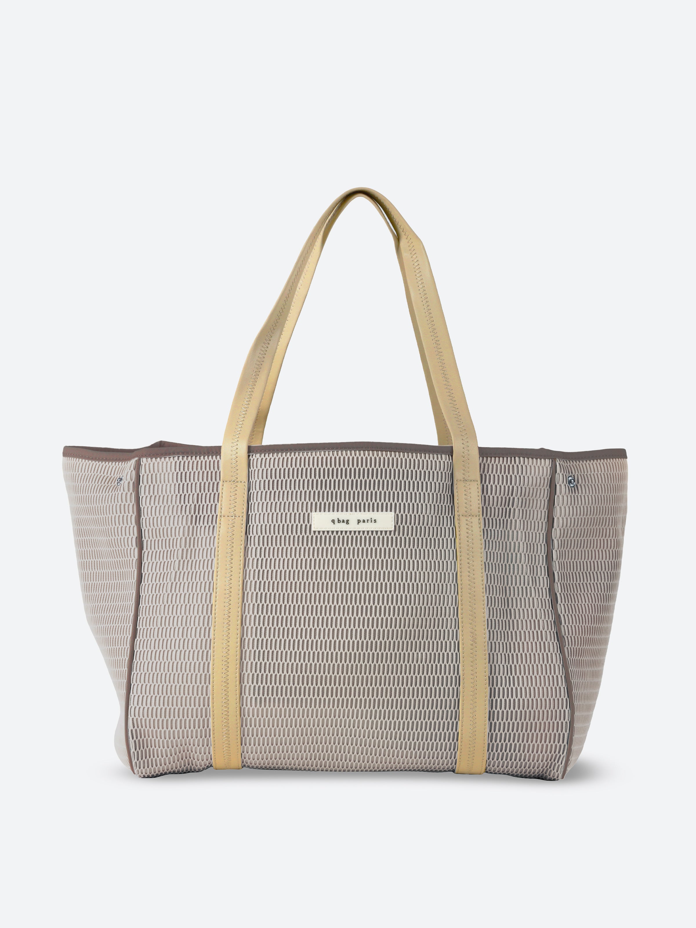 qbag paris ネスト Lサイズ ジップ付き　アンニュイ nest zip L （ネストジップ エル） | トートバッグ | Q bag paris