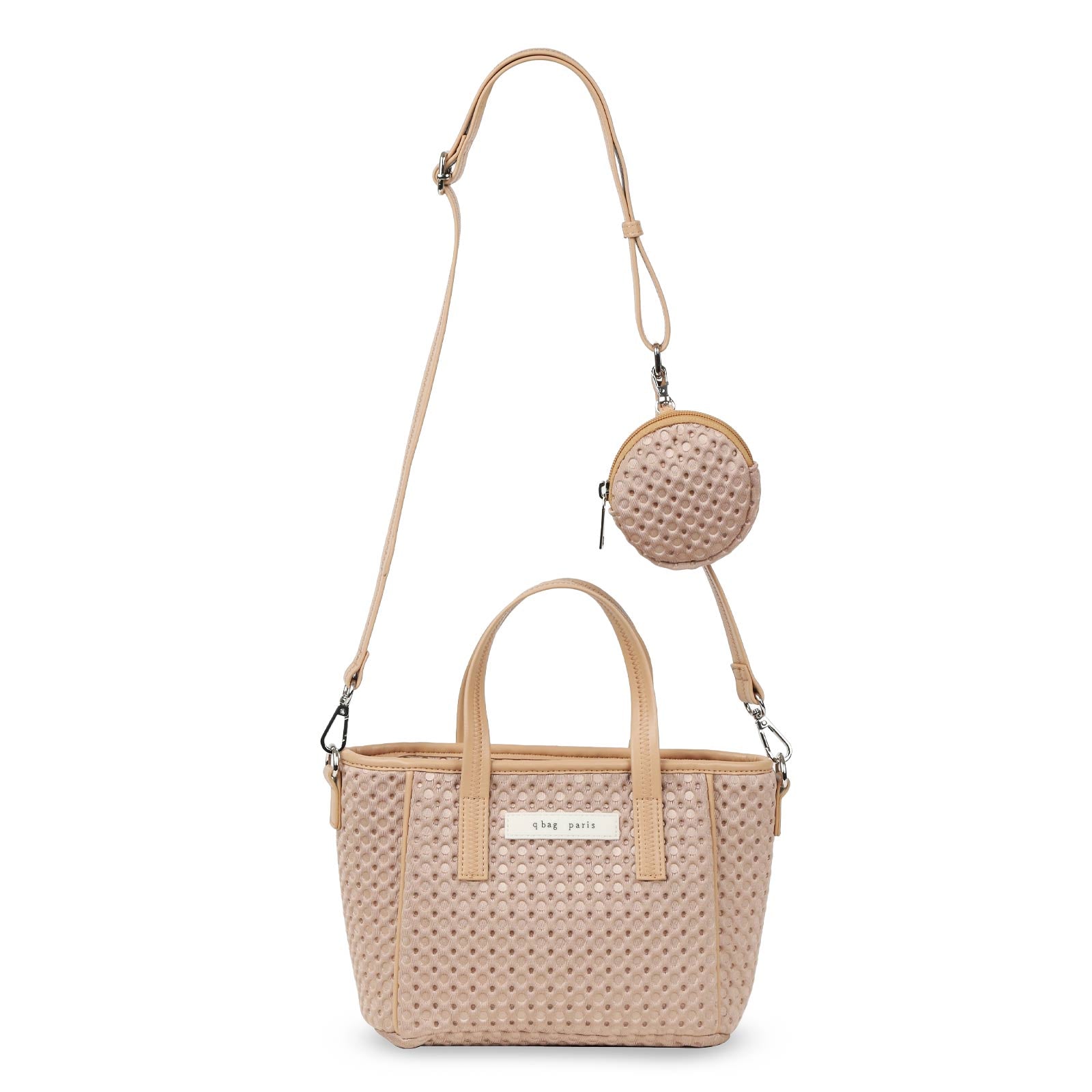 インスタ話題パリ発 q bag paris bubble バブル 新素材ハンドバッグ