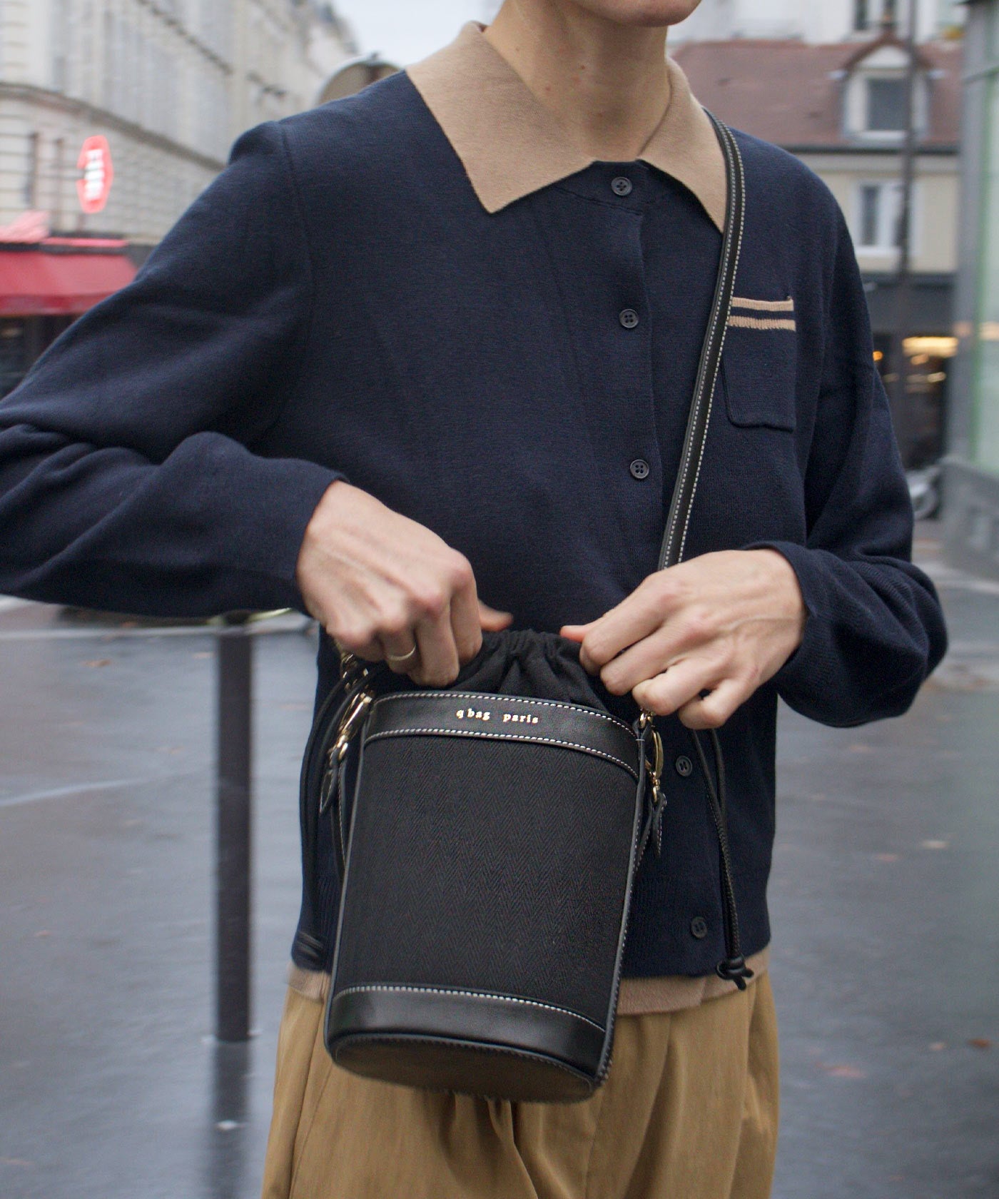 カルル・フリードリッヒ・シンケル 真鍮製 海馬と人魚 ウォッシュコンポート miel （ミエル） | ハンドバッグ | Q bag paris （キューバッグ パリ）
