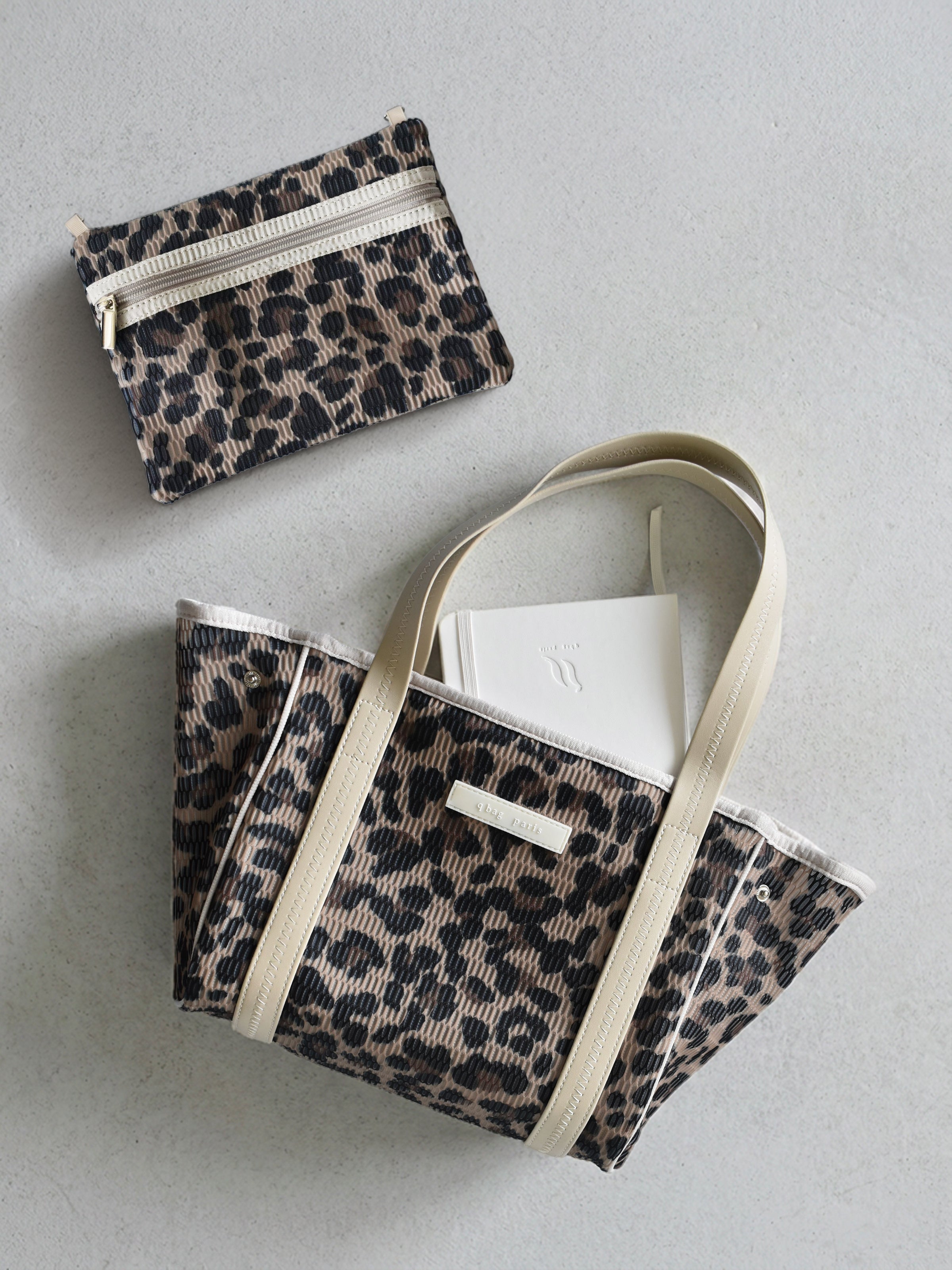 【IÉNA × Q bag Paris 別注デザイン】nest zip S
