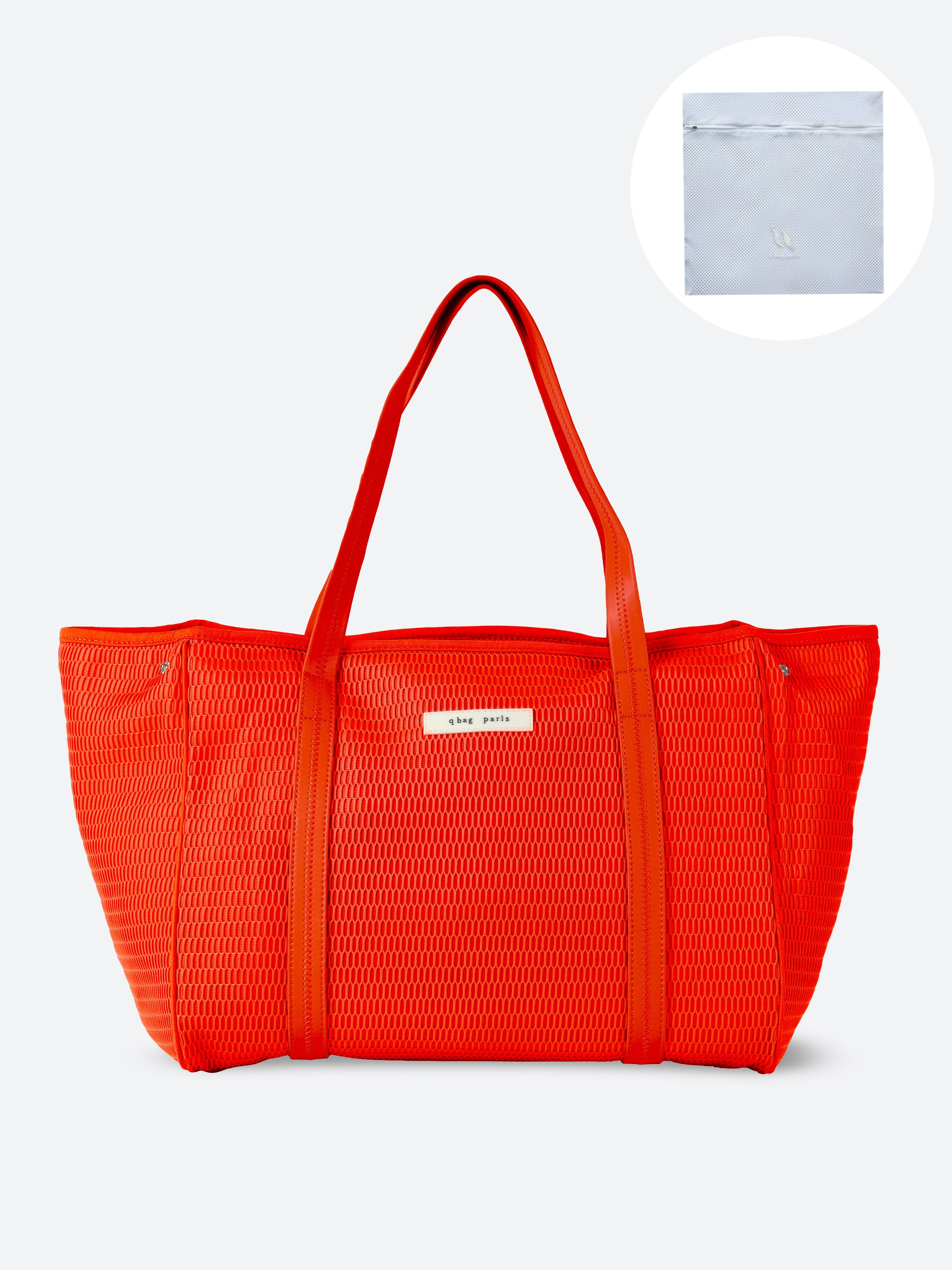 qbag paris ネスト L zip nest L zip アンニュイ nest zip L （ネストジップ エル） | トートバッグ | Q bag Paris