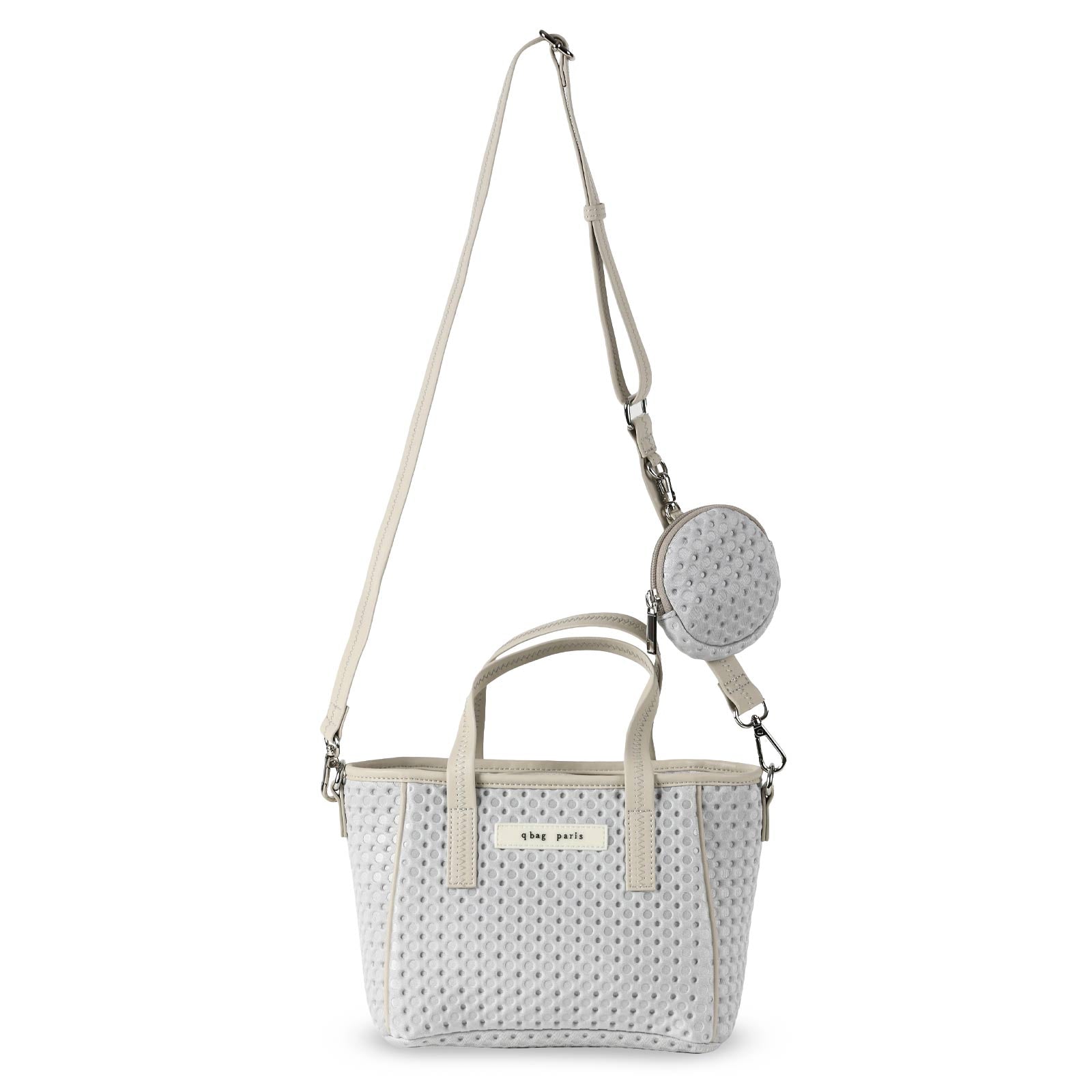 インスタ話題パリ発 q bag paris bubble バブル 新素材ハンドバッグ