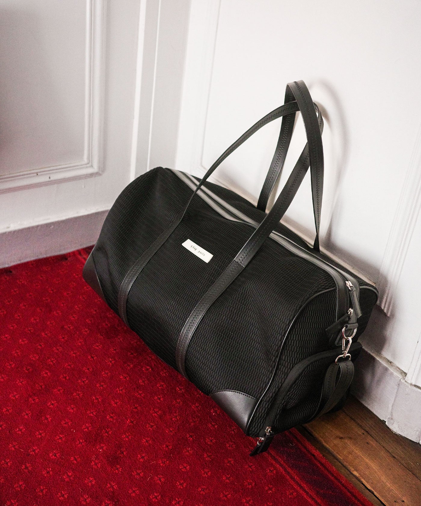 ELBERLINE PARIS ボストンバッグ 黒 nest enorme(エノルメ) ボストンバッグ q bag paris 公式ショップ