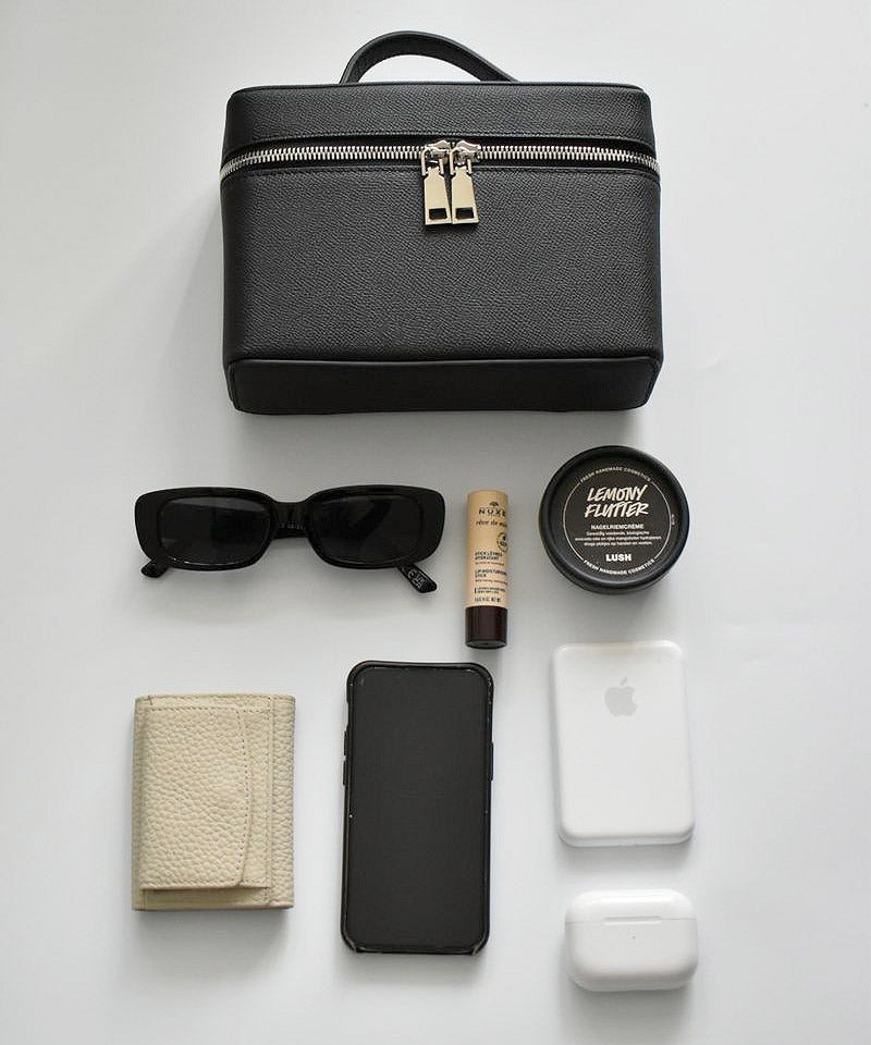 cléa(クレア) 本革バニティバッグ q bag paris 公式ショップ