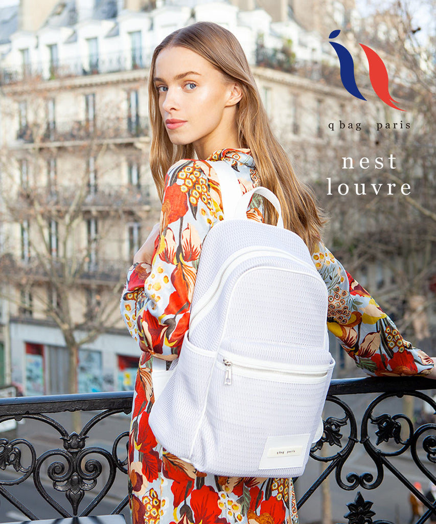 q bag paris nest louvre(ルーブル) リュック qbag paris