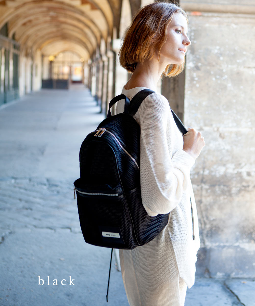 q bag paris nest louvre(ルーブル) リュック – qbag paris（キュー 